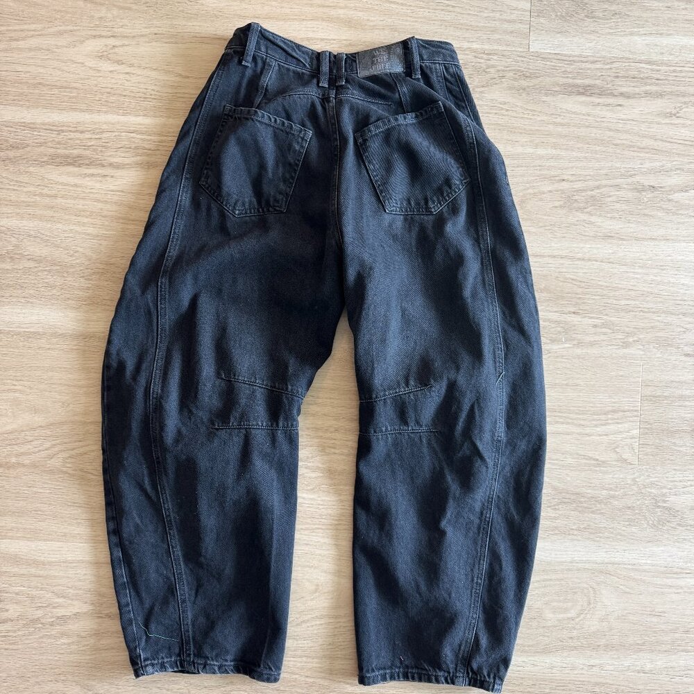 Free People Good Luck Barrel Jeans - Picture 7 of 8
